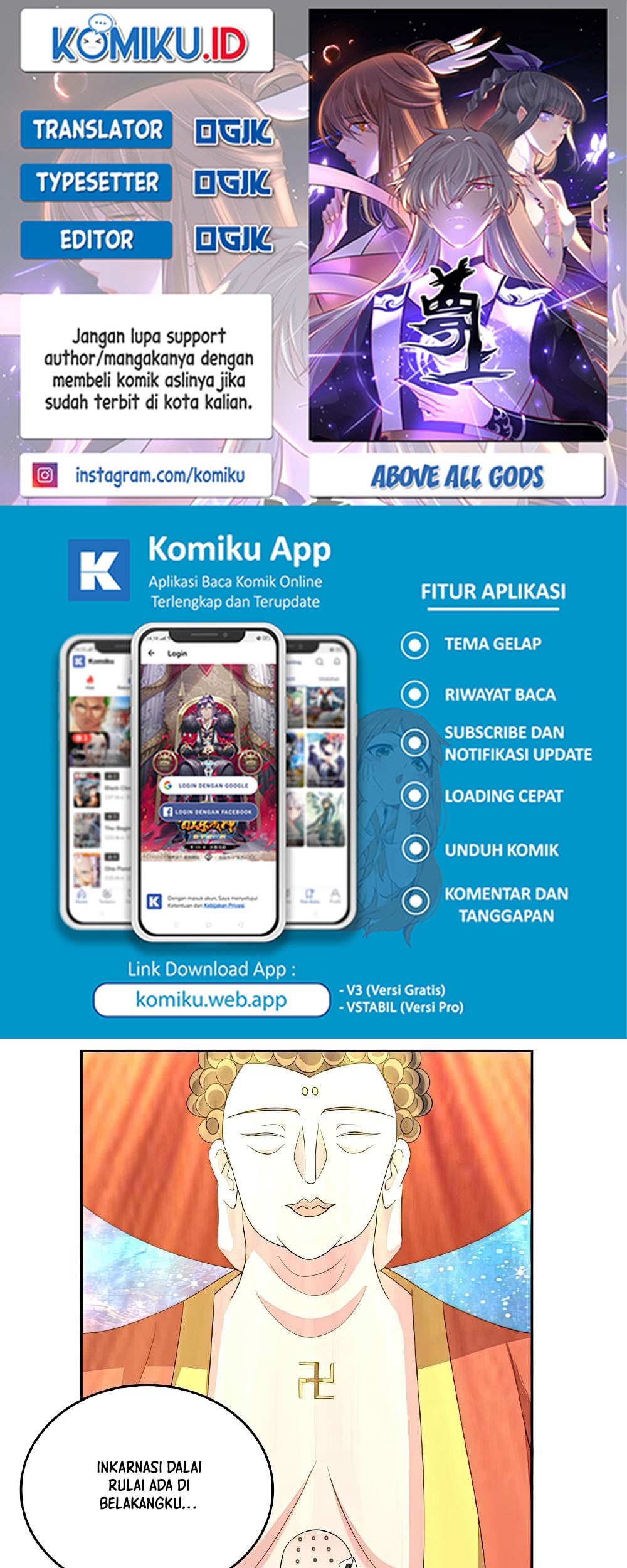 Komik Above All Gods Chapter 468 gambar 1
