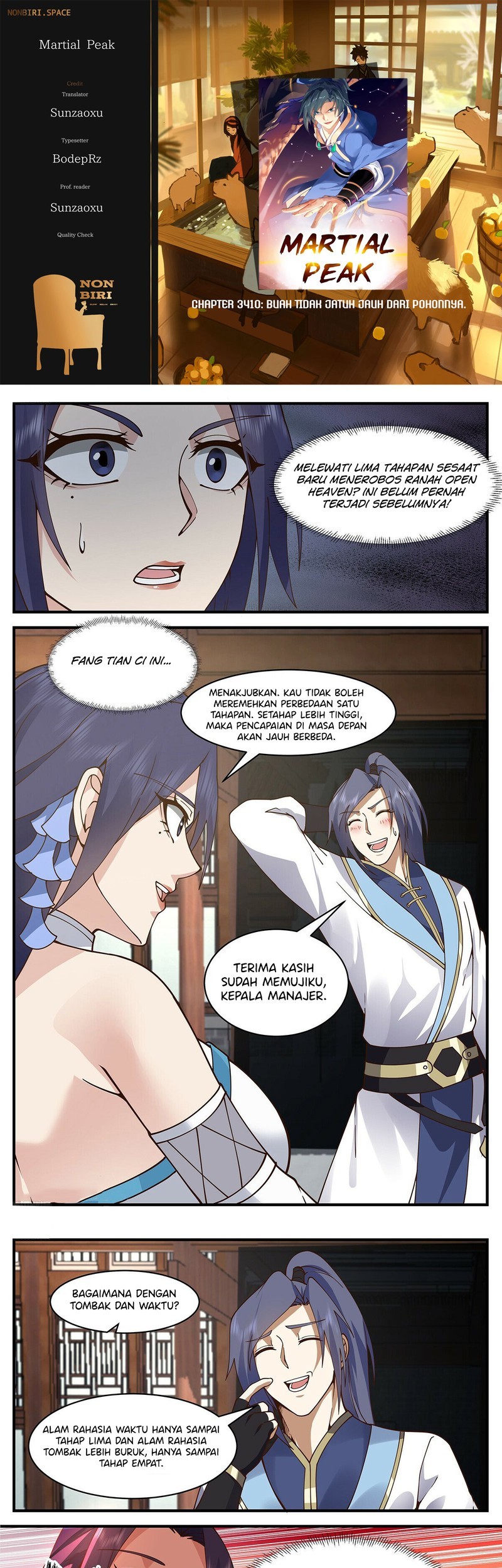 Komik Martial Peak Part 2 Chapter 3410 gambar 1