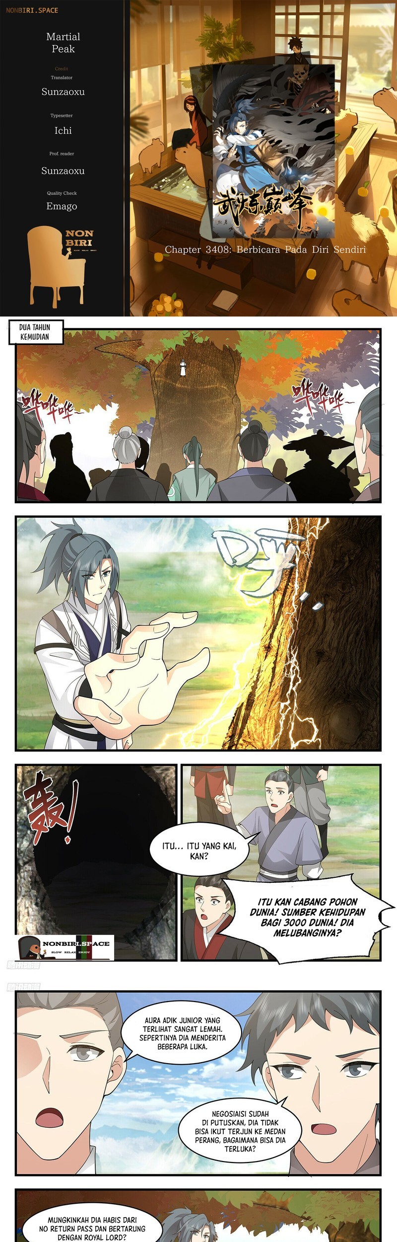 Komik Martial Peak Part 2 Chapter 3408 gambar 1