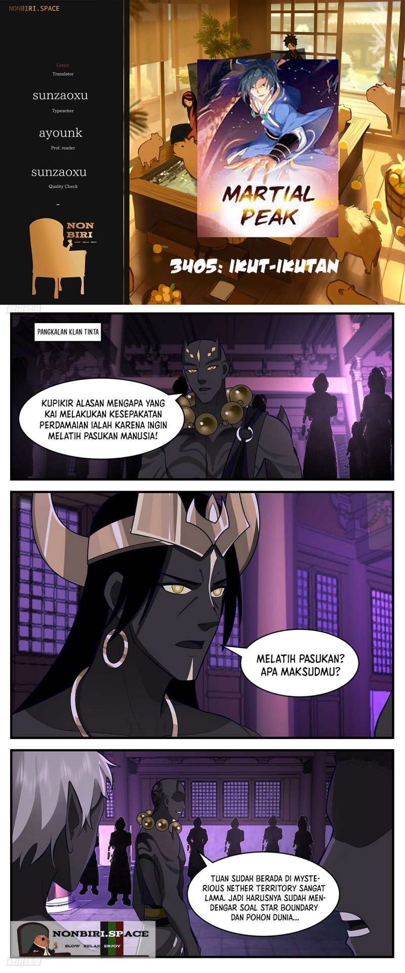 Komik Martial Peak Part 2 Chapter 3405 gambar 1