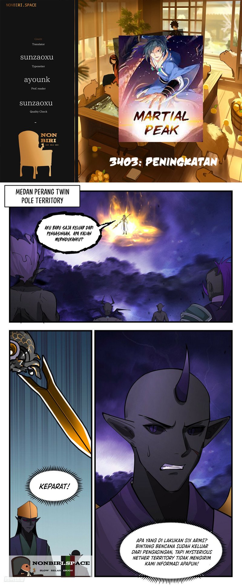 Komik Martial Peak Part 2 Chapter 3403 gambar 1