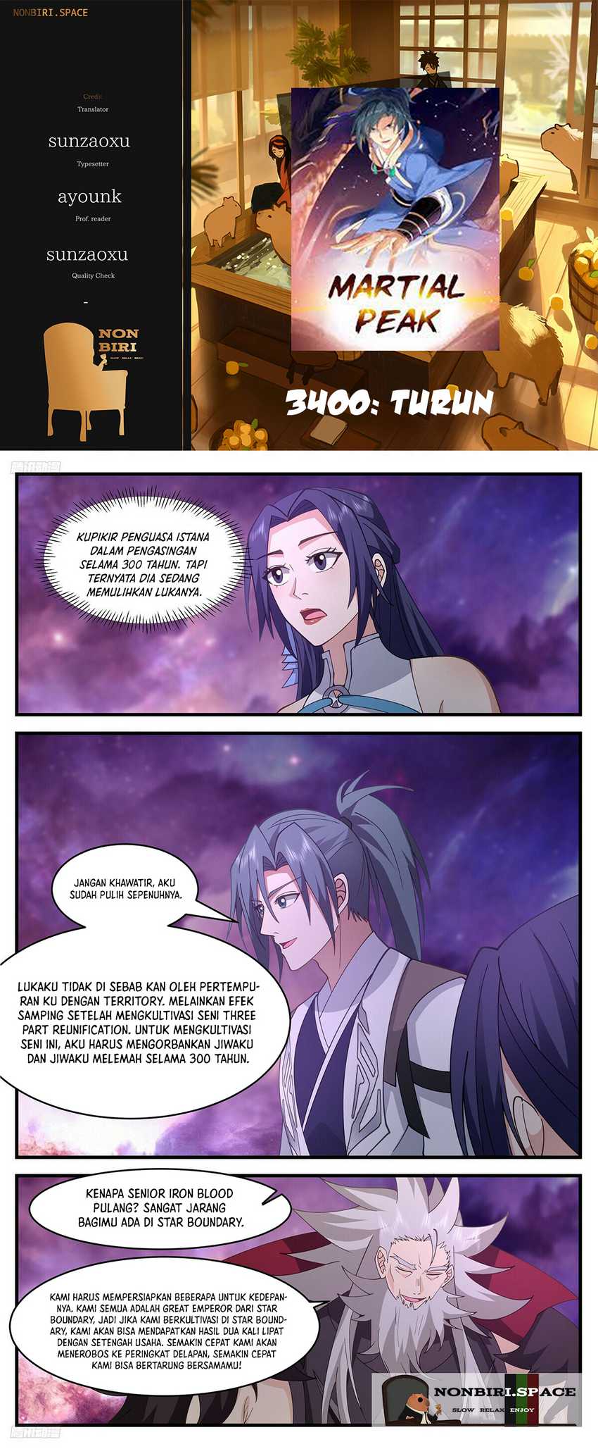 Komik Martial Peak Part 2 Chapter 3400 gambar 1