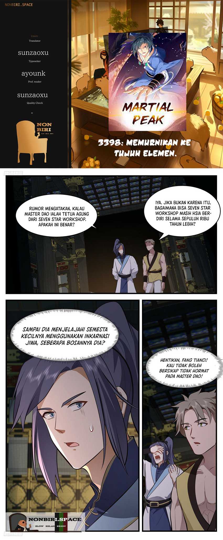 Komik Martial Peak Part 2 Chapter 3398 gambar 1