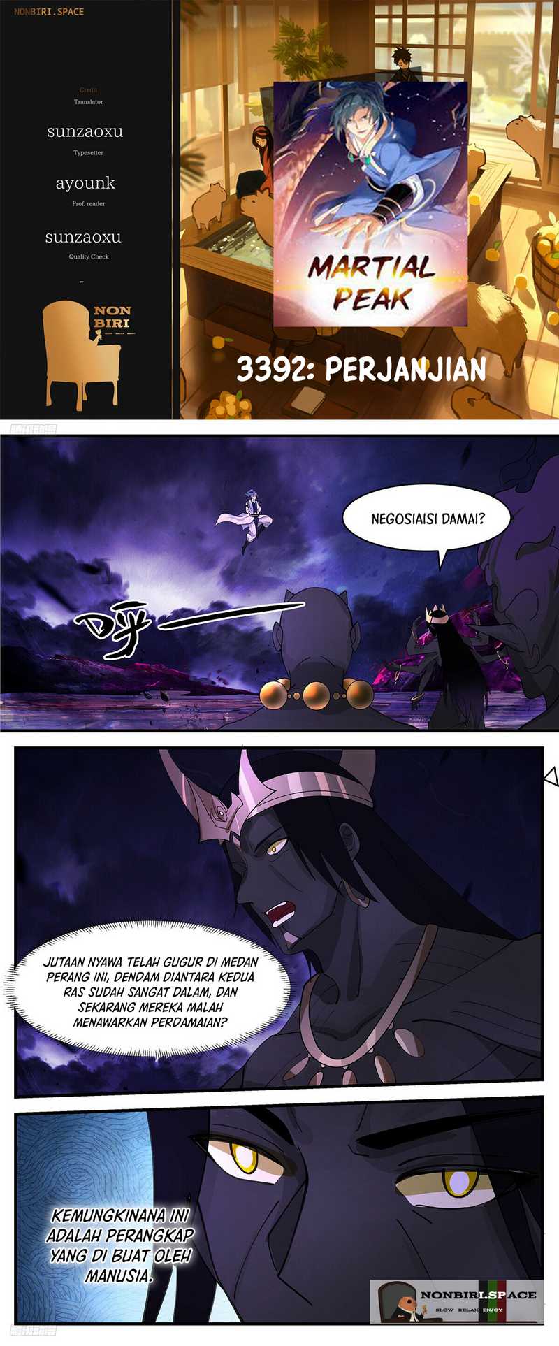 Komik Martial Peak Part 2 Chapter 3392 gambar 1