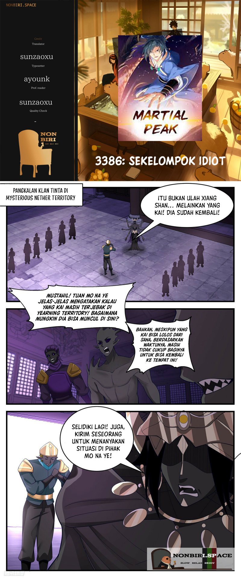 Komik Martial Peak Part 2 Chapter 3386 gambar 1