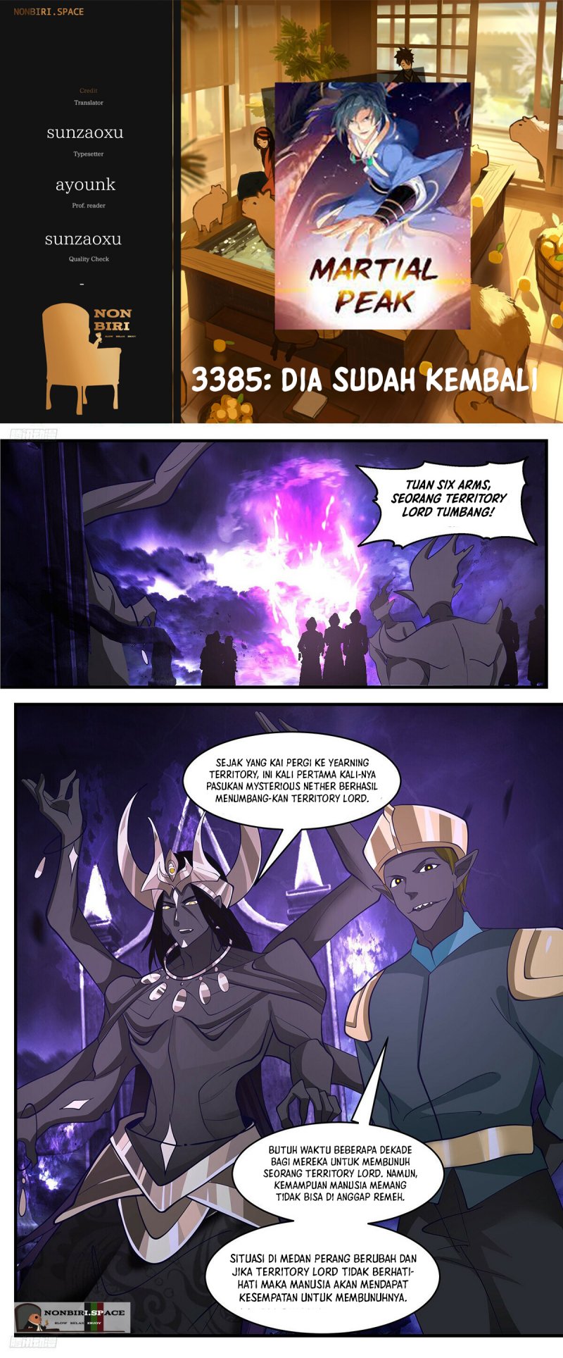 Komik Martial Peak Part 2 Chapter 3385 gambar 1