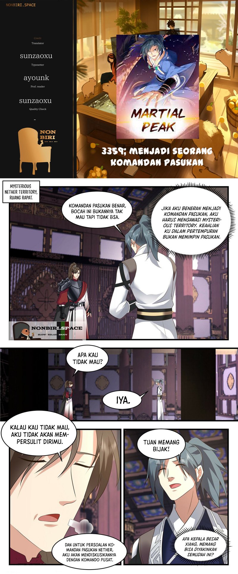 Komik Martial Peak Part 2 Chapter 3359 gambar 1
