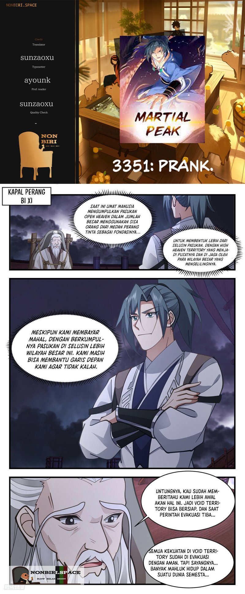 Komik Martial Peak Part 2 Chapter 3351 gambar 1