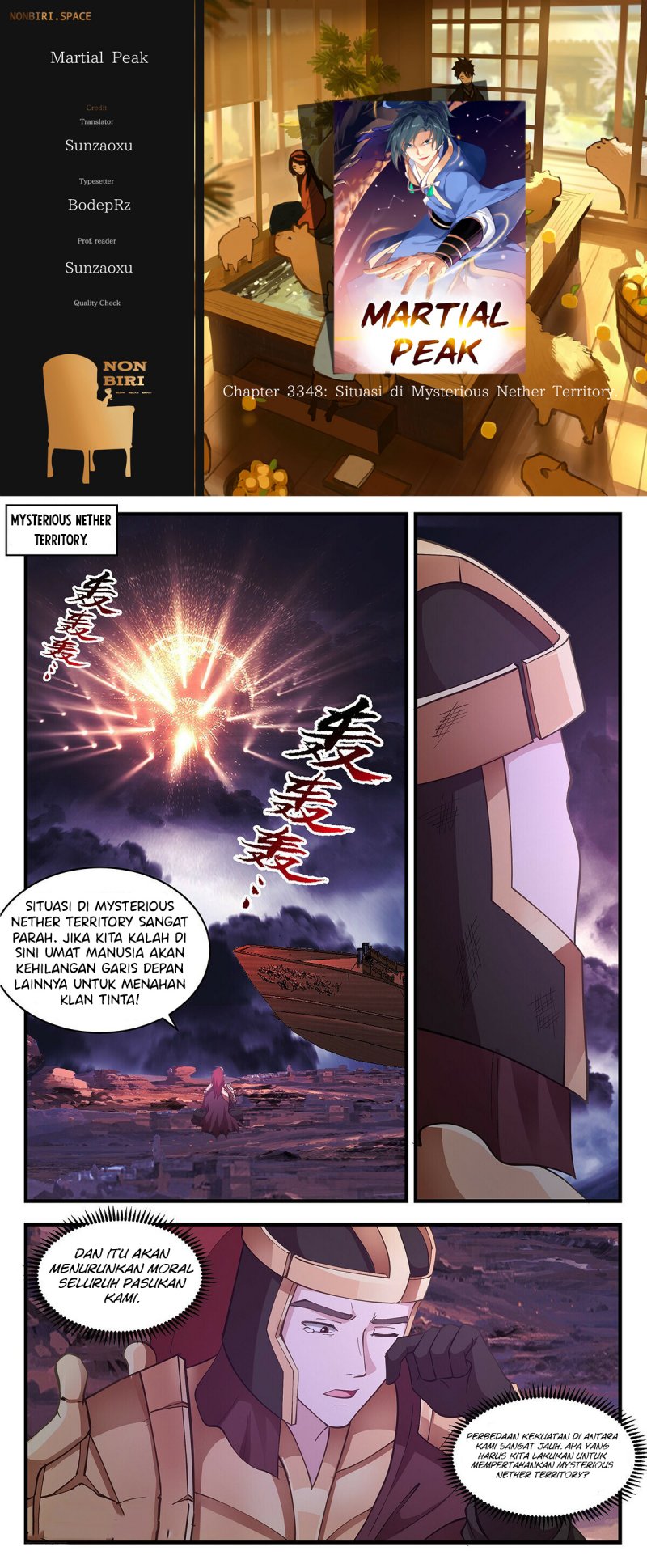 Komik Martial Peak Part 2 Chapter 3348 gambar 1