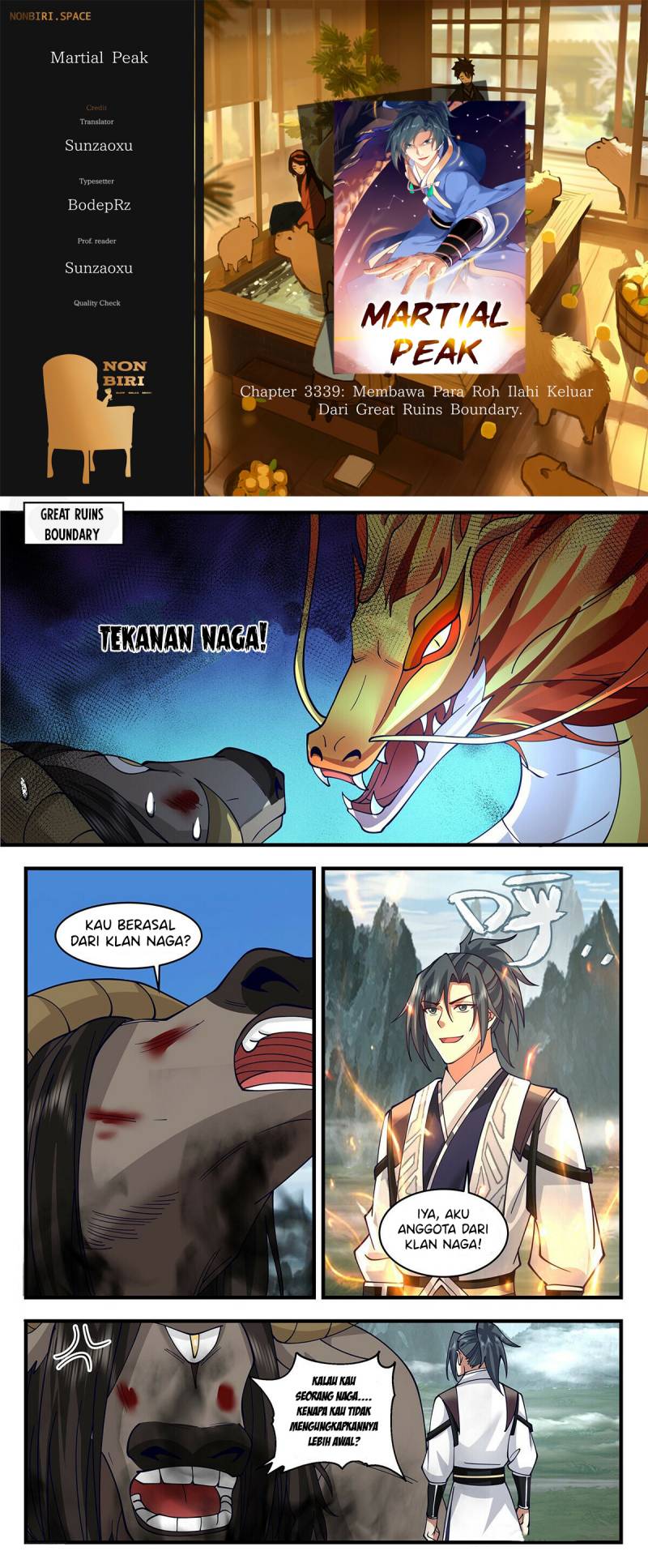 Komik Martial Peak Part 2 Chapter 3339 gambar 1
