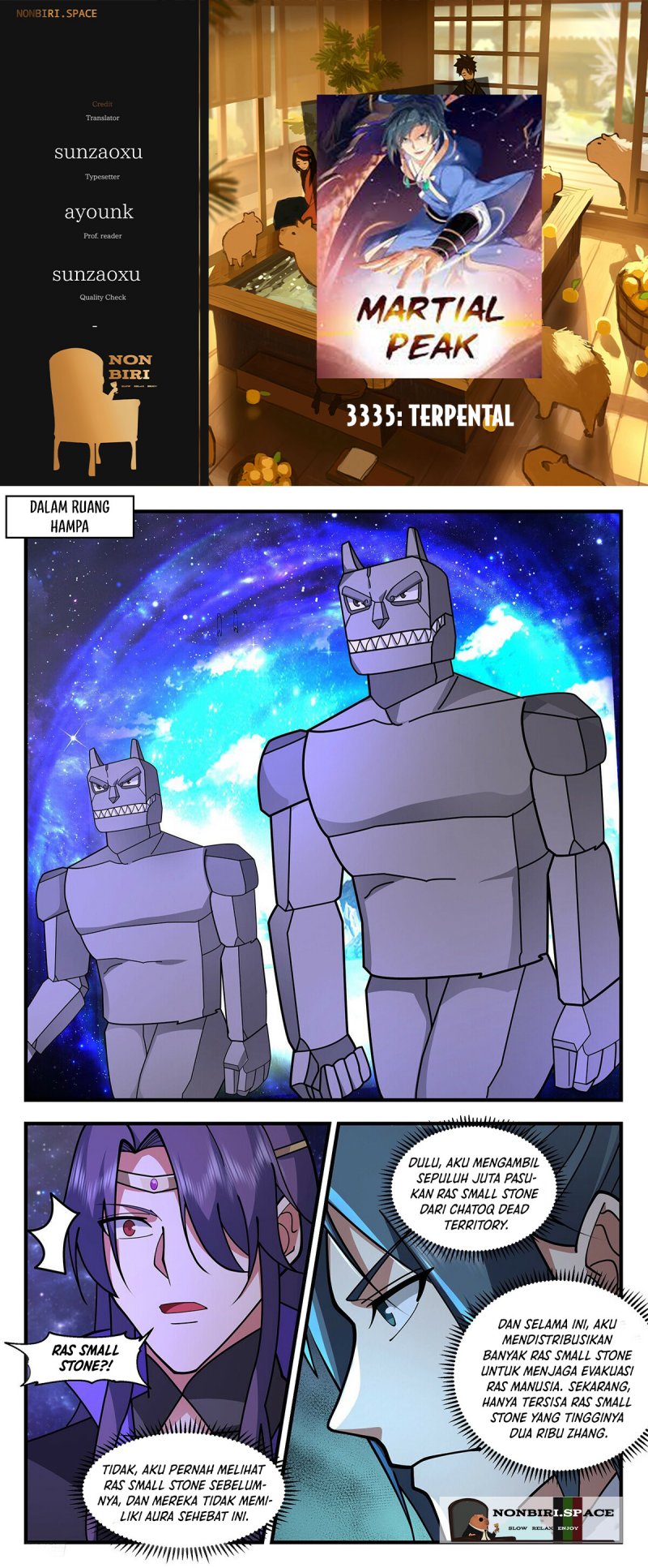 Komik Martial Peak Part 2 Chapter 3335 gambar 1
