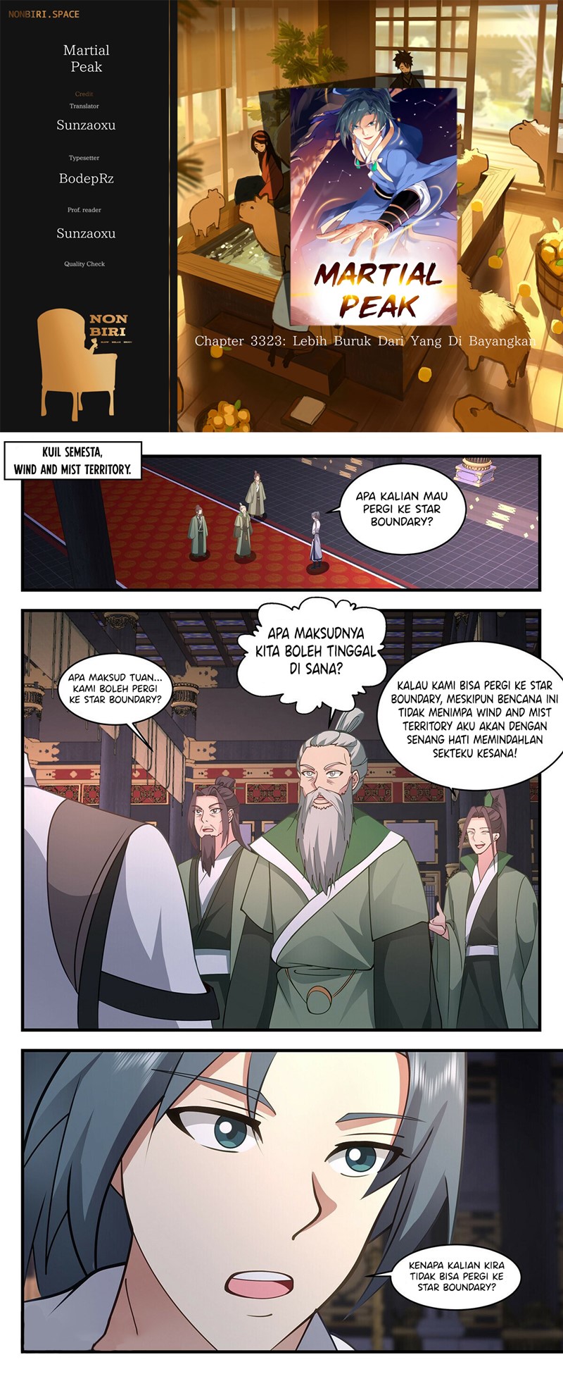 Komik Martial Peak Part 2 Chapter 3323 gambar 1