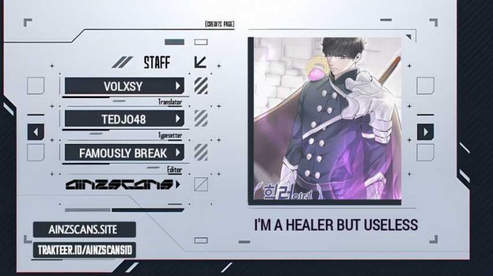 Komik I’m a Healer but Useless Chapter 01 gambar 1