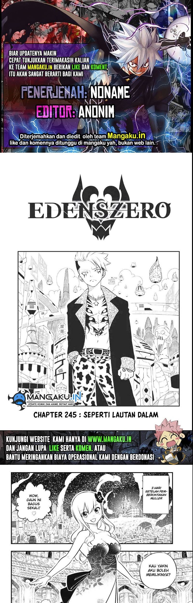 Komik Eden's Zero Chapter 245 gambar 1