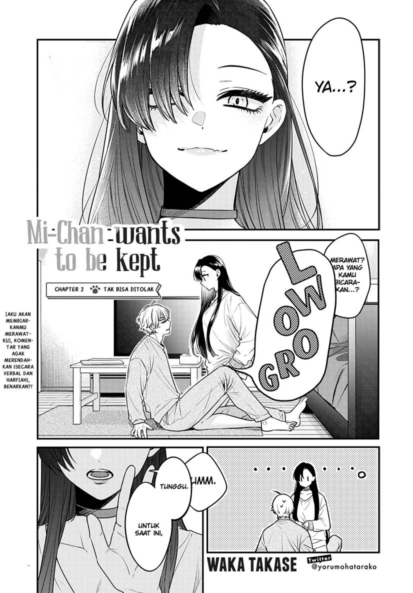 Manga Mi-chan wa Kawaretai Chapter 02 gambar 2