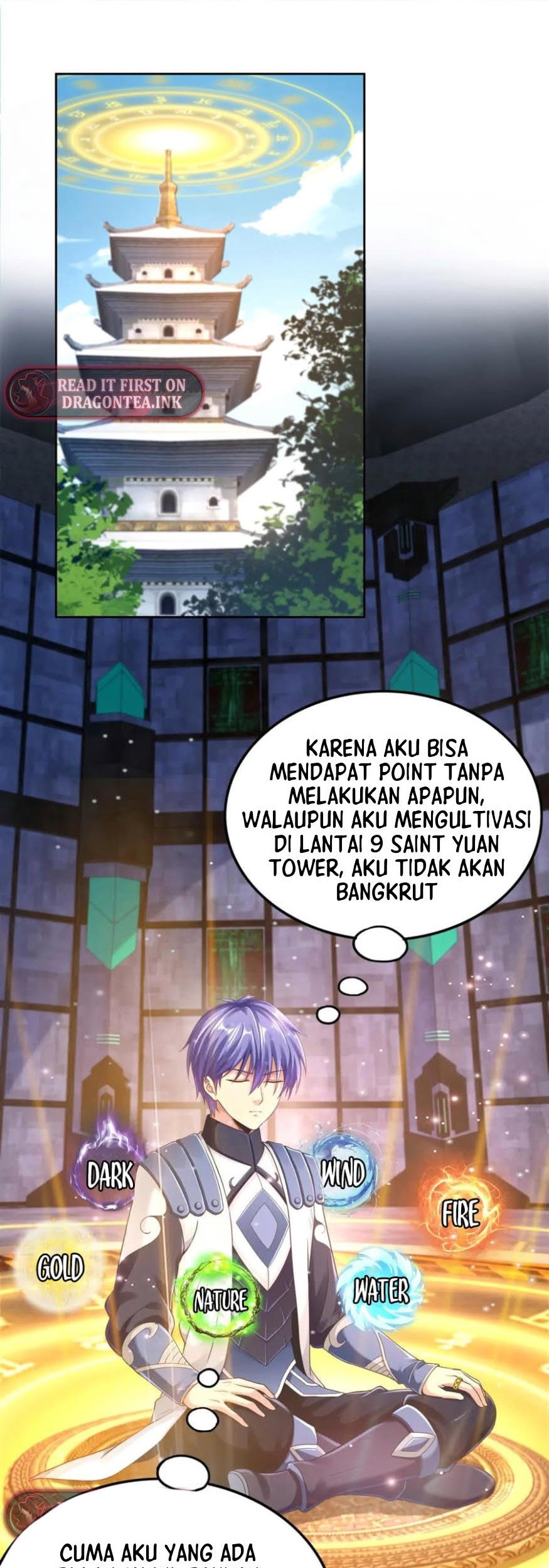 Komik I Grinding Levels Inside The Mirror Chapter 52 gambar 1
