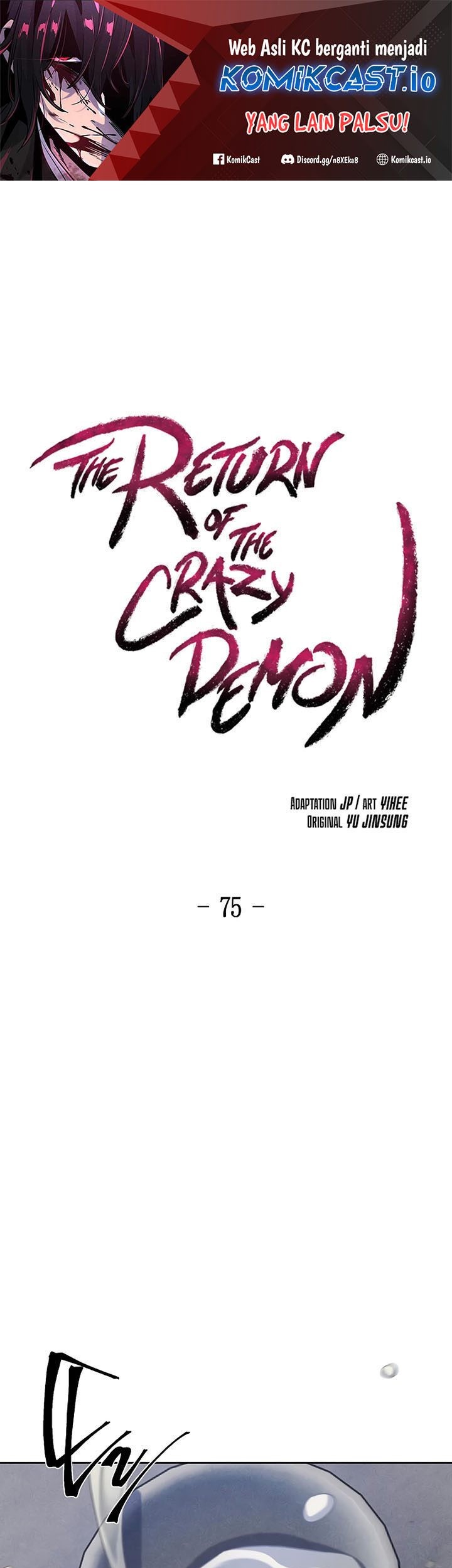 Manhwa Return of the Mad Demon Chapter 75 gambar 2