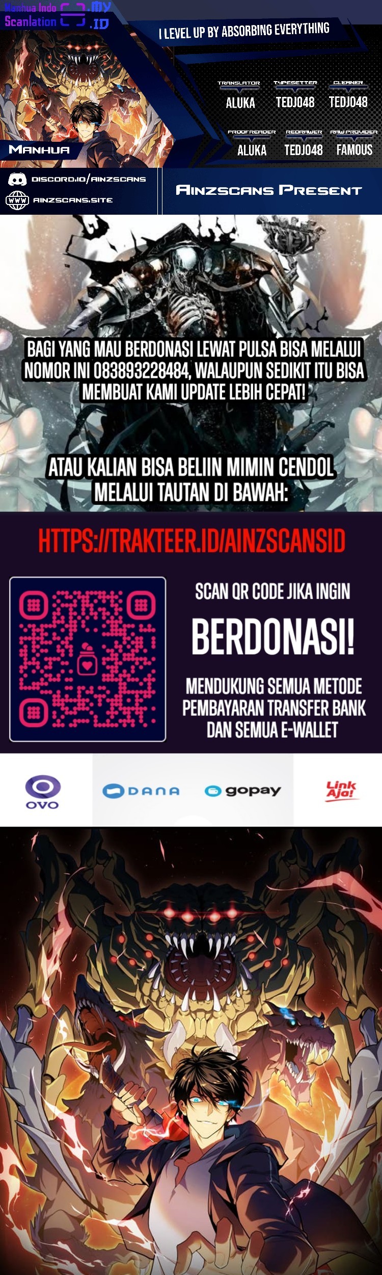 Komik I Level Up By Absorbing Everything Chapter 03 gambar 1
