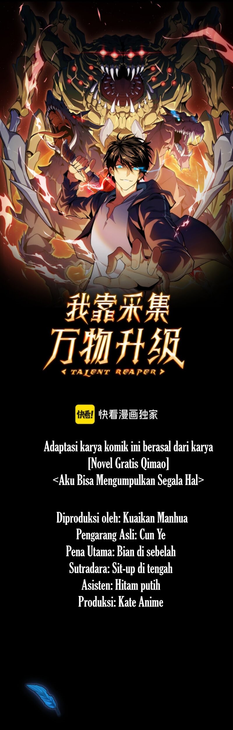 Manhua I Level Up By Absorbing Everything Chapter 01 gambar 2