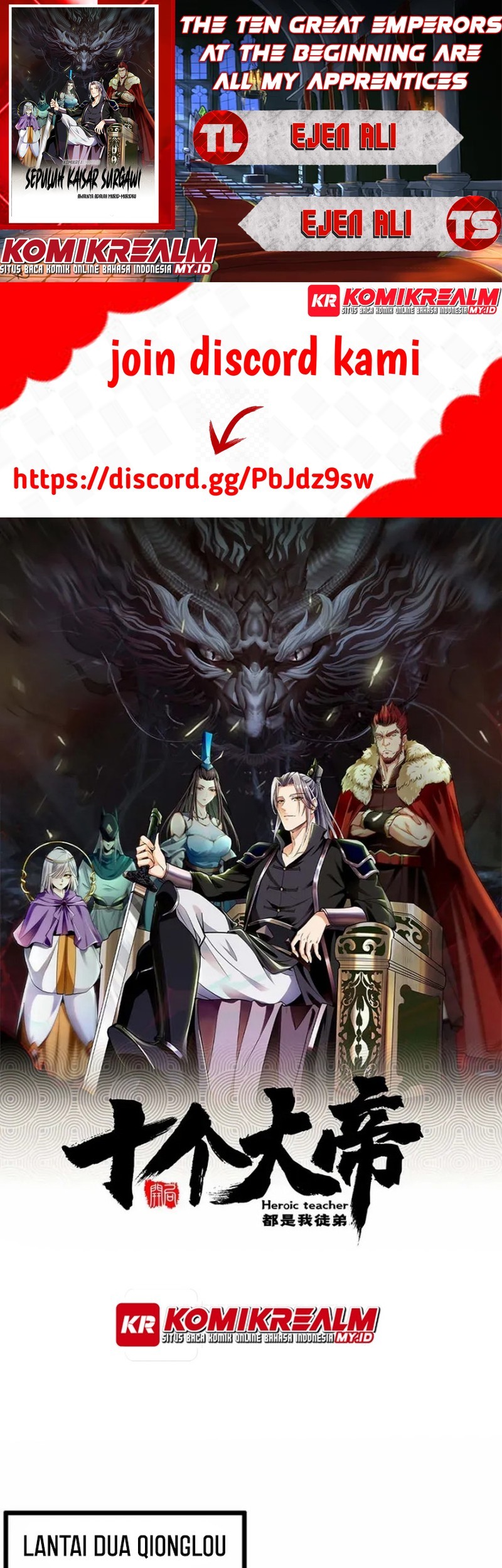 Komik The Ten Great Emperors Are All My Disciples Chapter 85 gambar 1