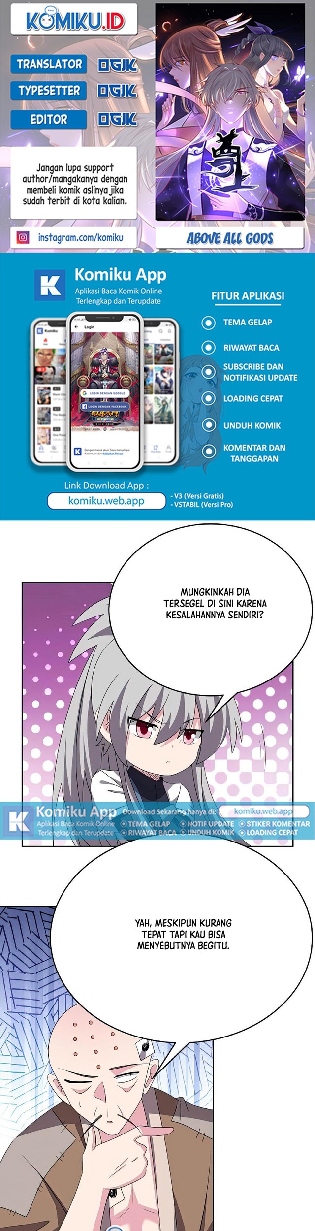 Komik Above All Gods Chapter 469 gambar 1