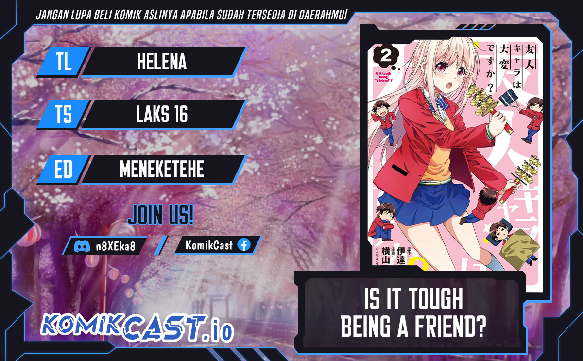 Komik Is it Tough Being a Friend? Chapter 29 gambar 1