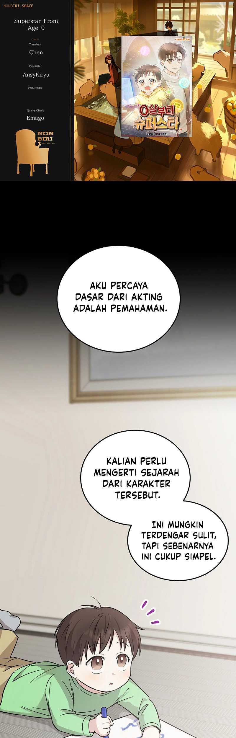 Komik Superstar From Age 0 Chapter 17 gambar 1