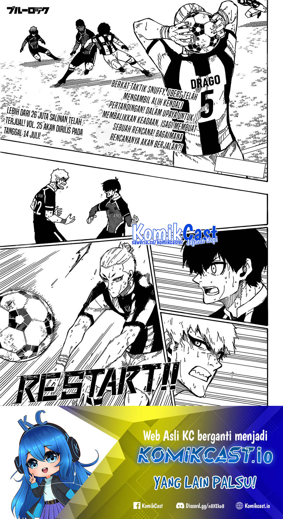 Blue Lock Chapter 224 - Halaman 2
