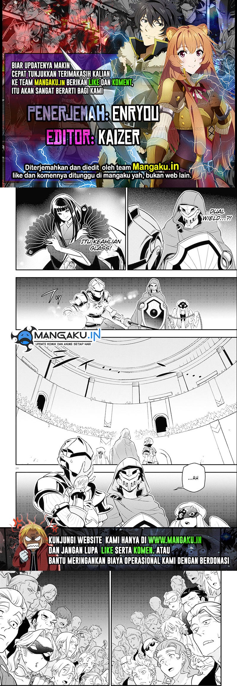 Komik Tate no Yuusha no Nariagari Chapter 96.2 gambar 1