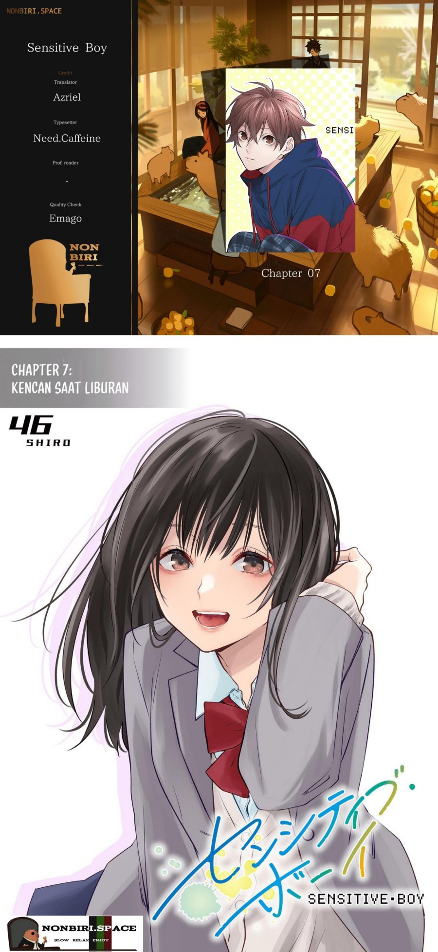 Komik Sensitive Boy Chapter 07 gambar 1