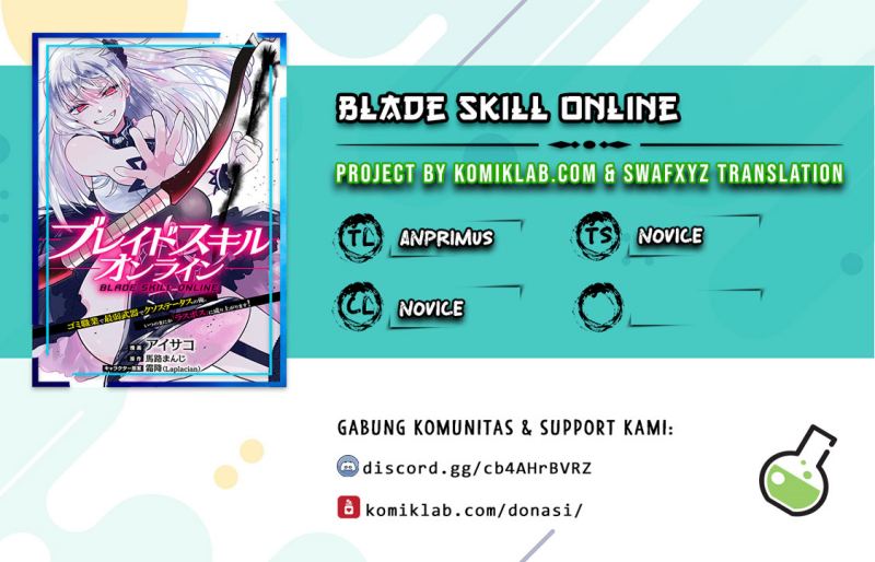 Komik Blade Skill Online: Gomi Shokugyou de Saijaku Bukide Kuso Status no Ore, Itsunomanika “Last Boss” ni Nariagarimasu! Chapter 03 gambar 1