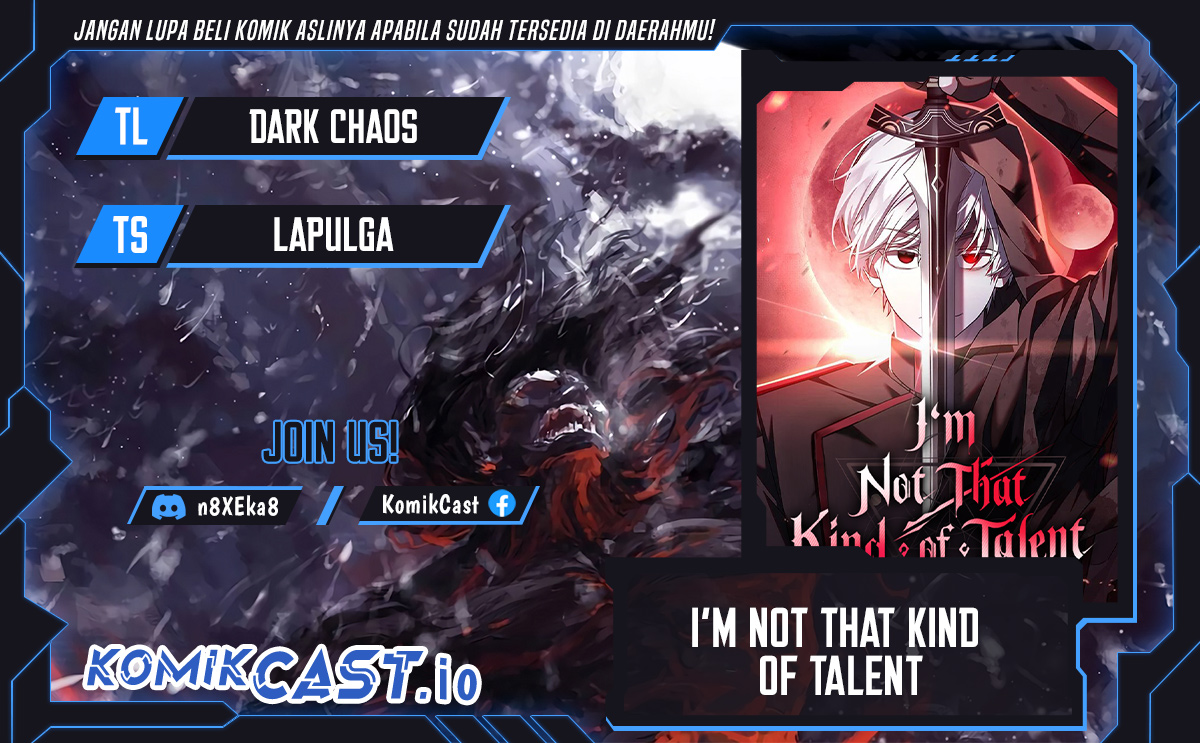 Komik I’m Not That Kind of Talent Chapter 43 gambar 1