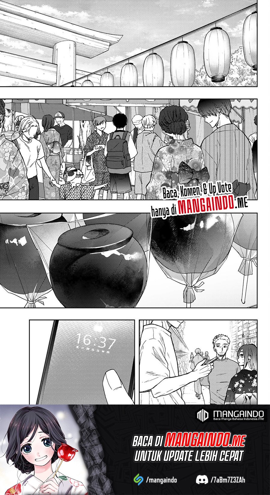 Manga Kaoru Hana wa Rin to Saku Chapter 37 gambar 2