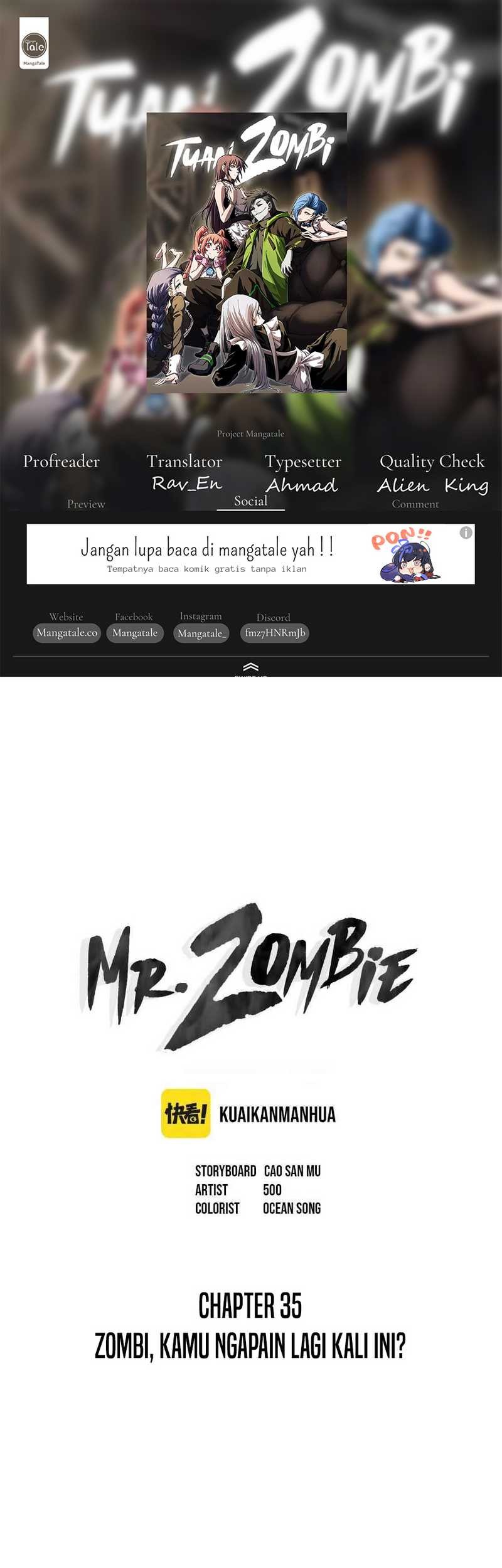 Komik Mr. Zombie Chapter 35 gambar 1