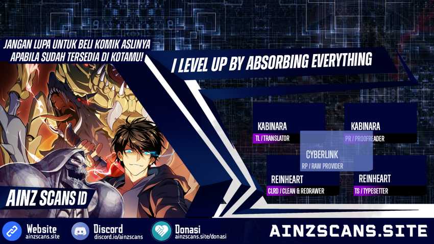 Komik I Level Up By Absorbing Everything Chapter 07 gambar 1