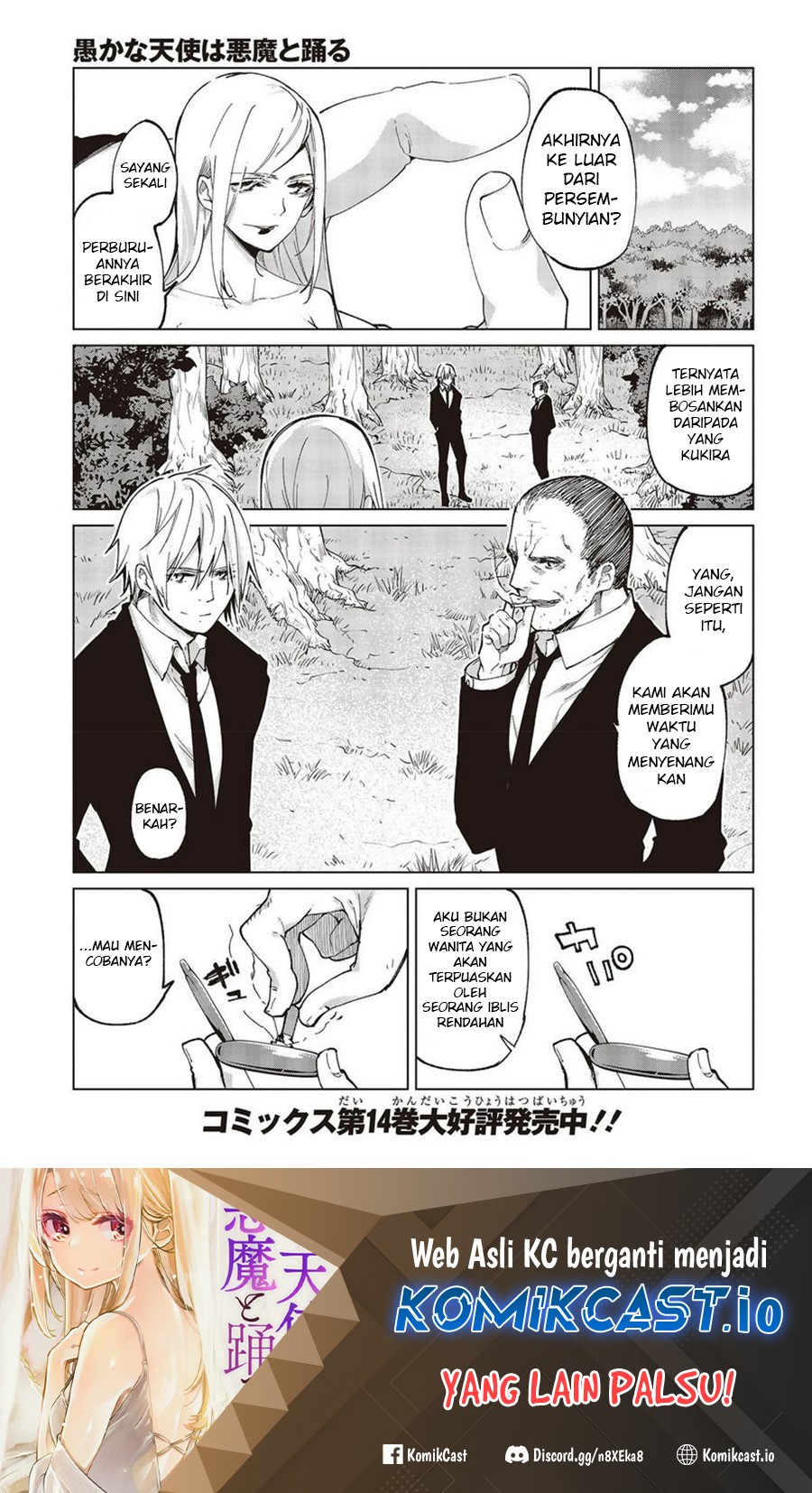 Manga Oroka na Tenshi wa Akuma to Odoru Chapter 72 gambar 2