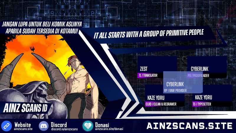 Komik It All Starts With A Group Of Primitive People Chapter 11 gambar 1