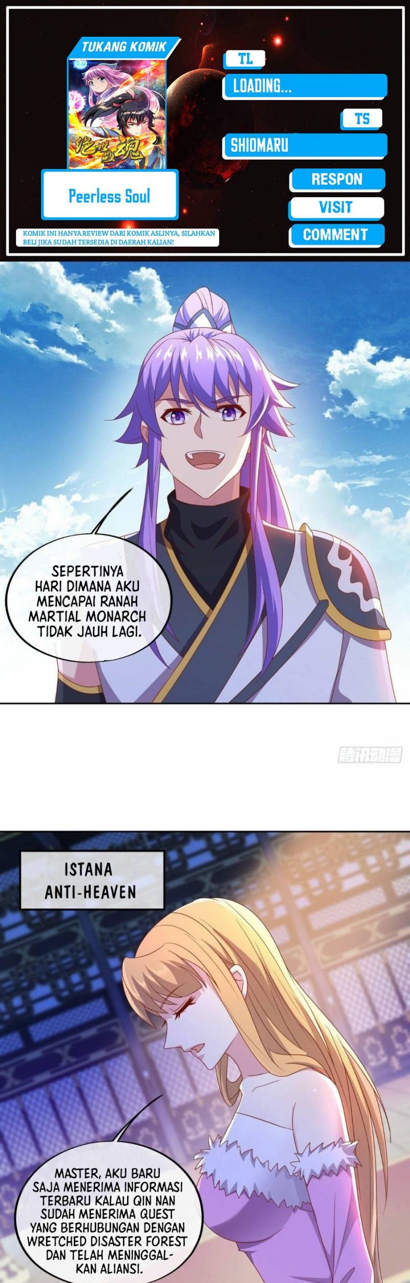 Komik Peerless Soul Chapter 492 gambar 1