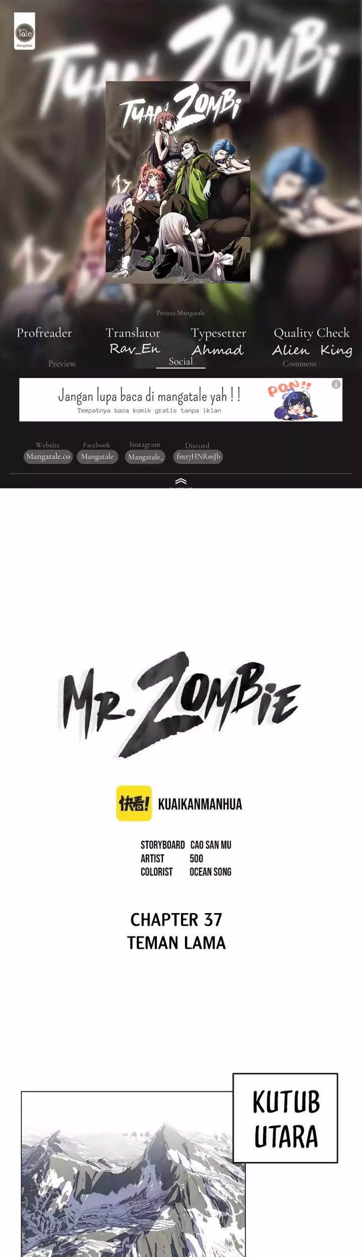 Komik Mr. Zombie Chapter 37 gambar 1