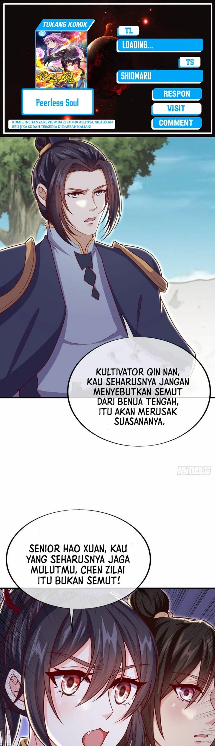 Komik Peerless Soul Chapter 495 gambar 1