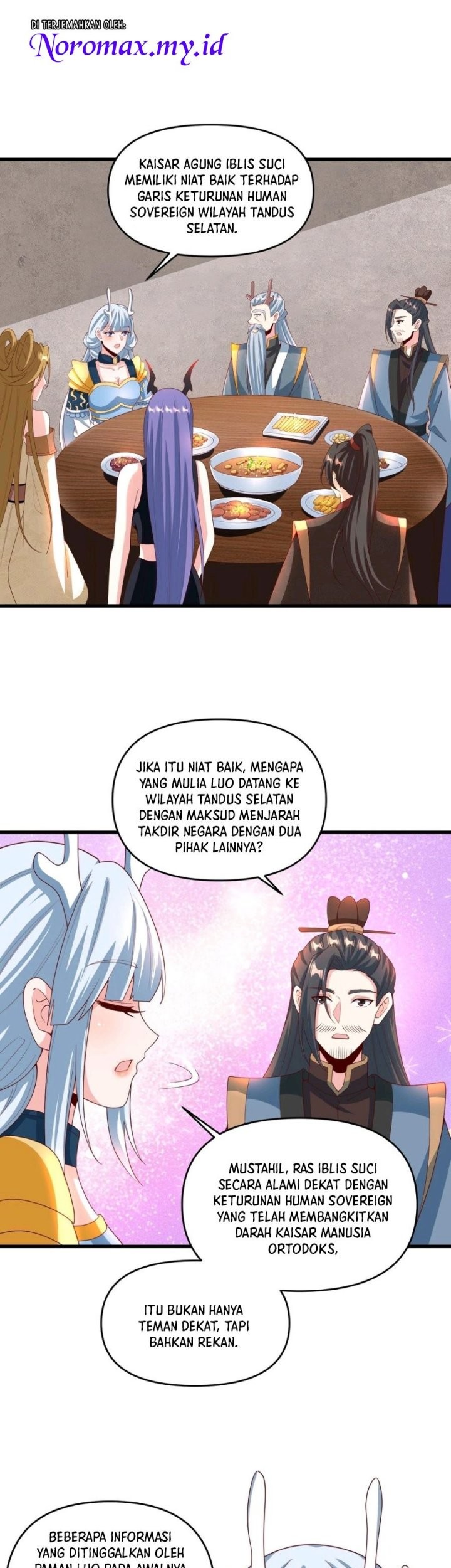 Manhua It’s Over! The Queen’s Soft Rice Husband is Actually Invincible Chapter 213 gambar 2