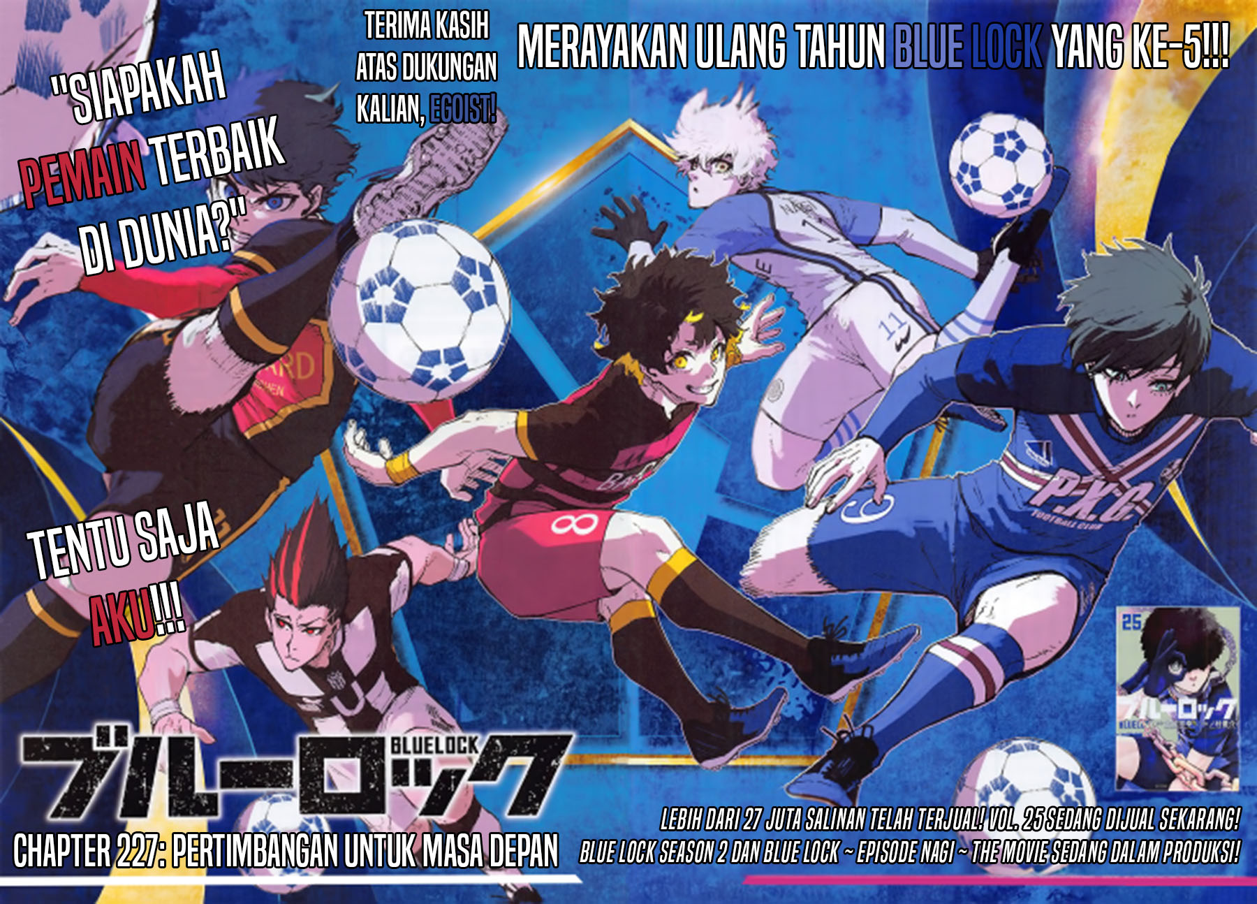 Blue Lock Chapter 227 - Halaman 2