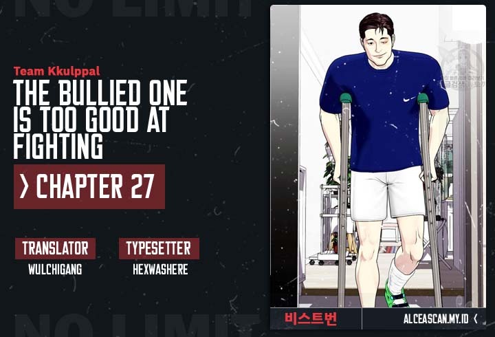 Komik The Bullied One Is Too Good at Fighting Chapter 27 gambar 1