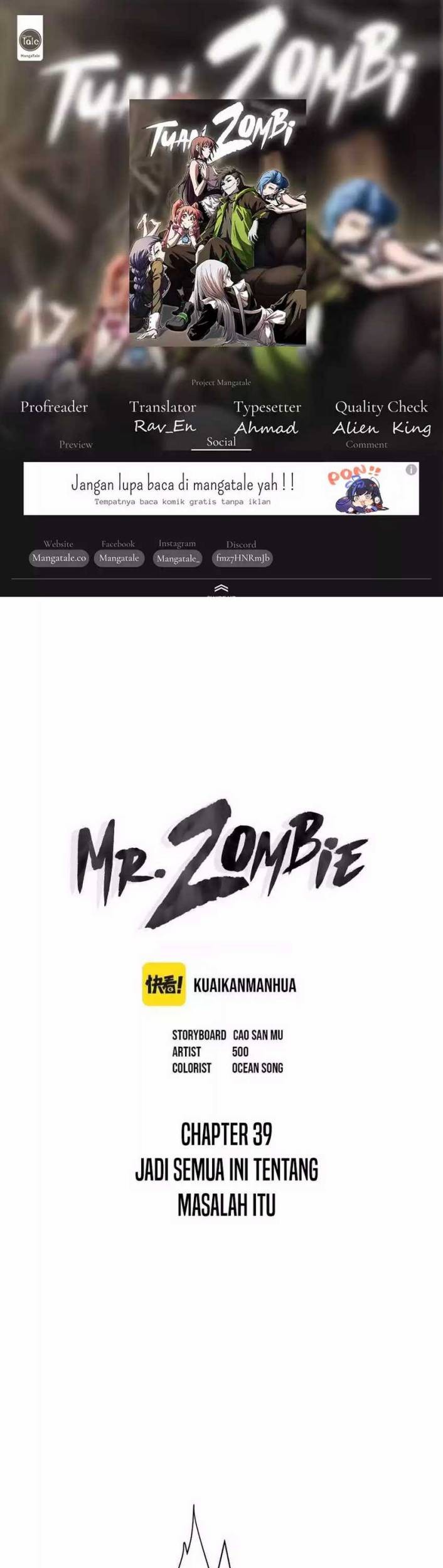 Komik Mr. Zombie Chapter 39 gambar 1