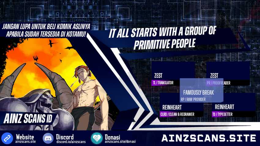 Komik It All Starts With A Group Of Primitive People Chapter 15 gambar 1