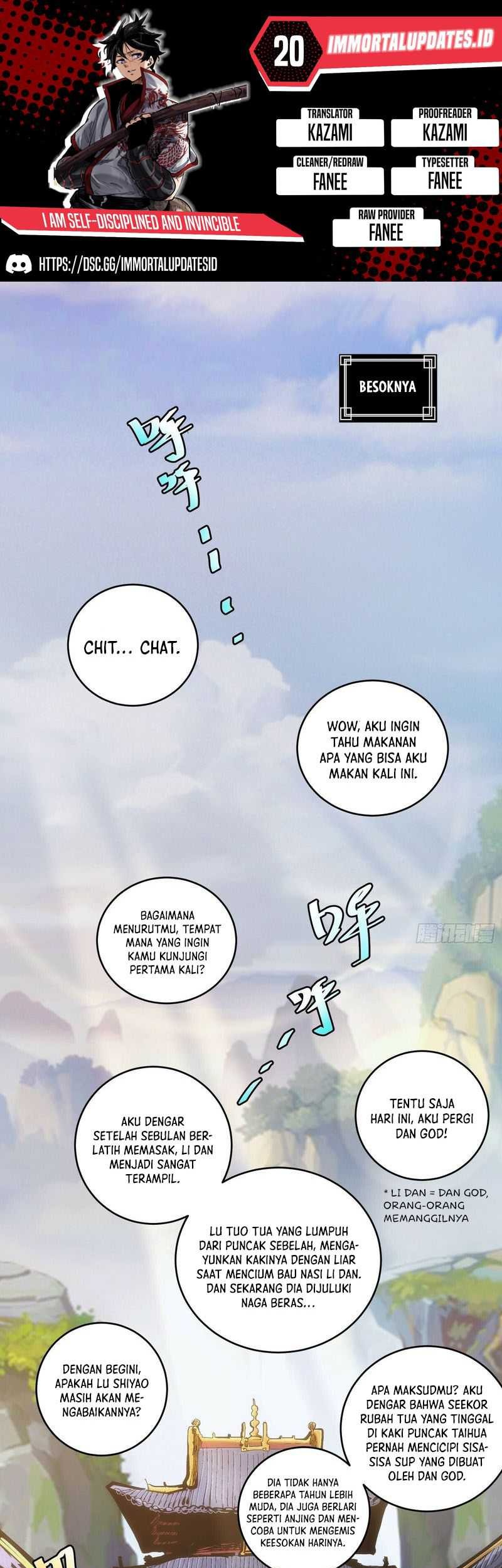Komik I am Self-disciplined And Invincible Chapter 20 gambar 1