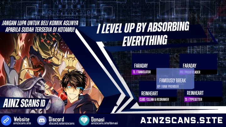 Komik I Level Up By Absorbing Everything Chapter 08 gambar 1