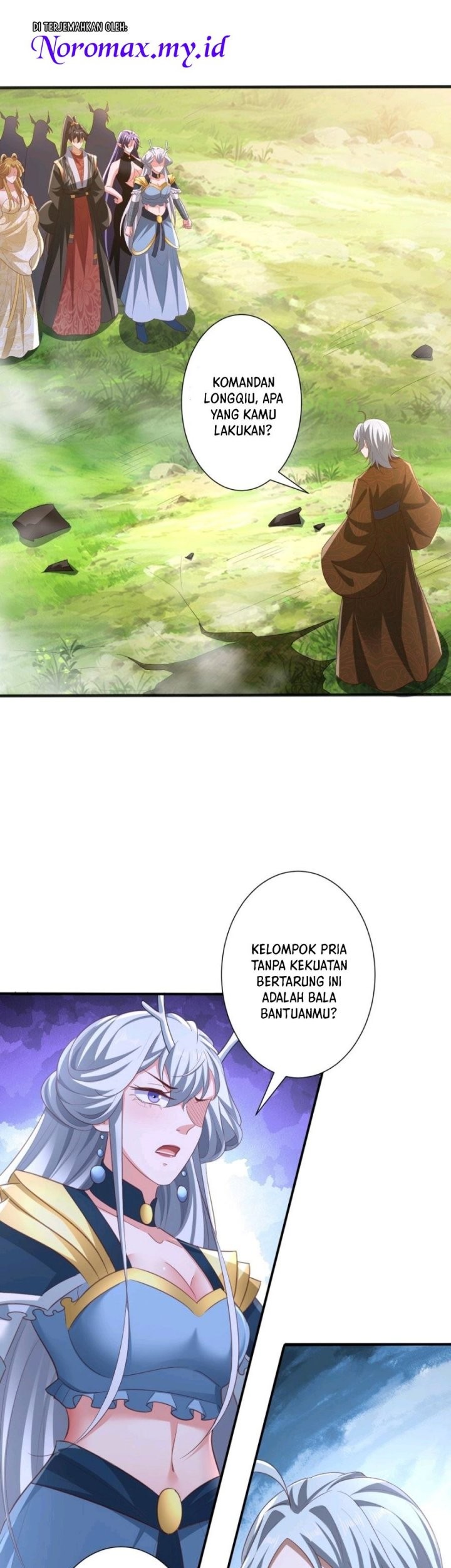 Manhua It’s Over! The Queen’s Soft Rice Husband is Actually Invincible Chapter 219 gambar 2