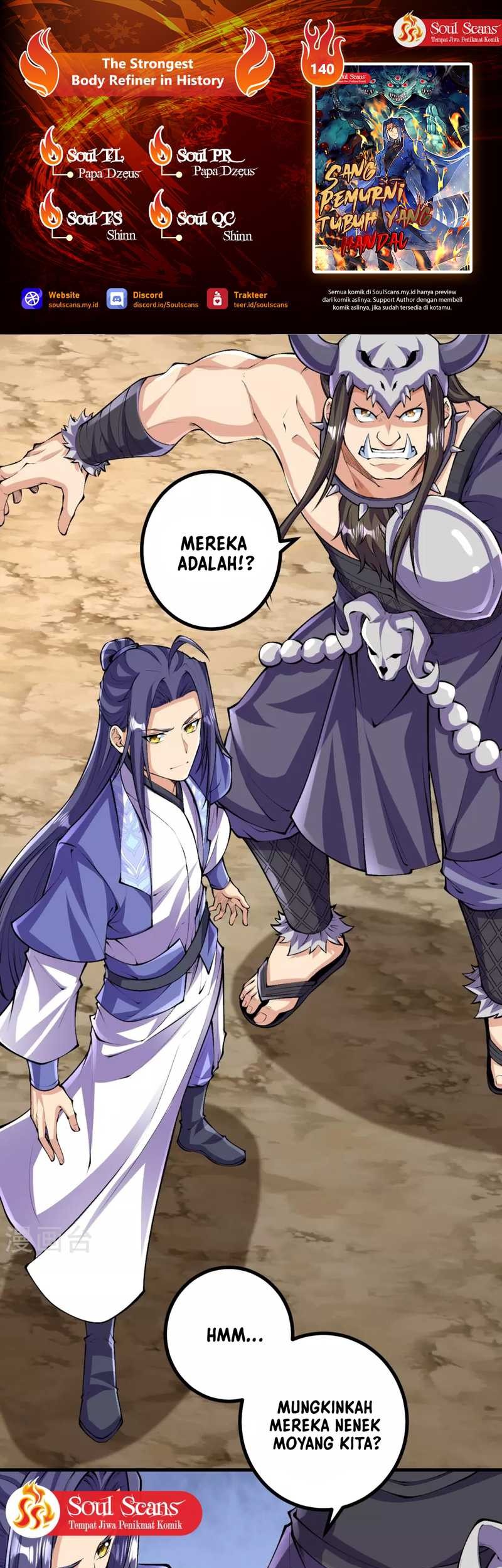 Komik The Strongest Body Old Ancestor In History Chapter 140 gambar 1