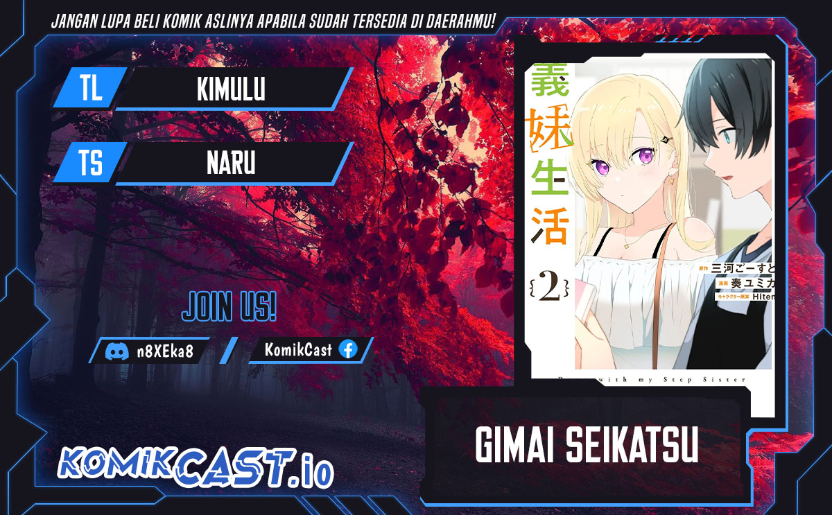 Komik Gimai Seikatsu Chapter 14.1 gambar 1